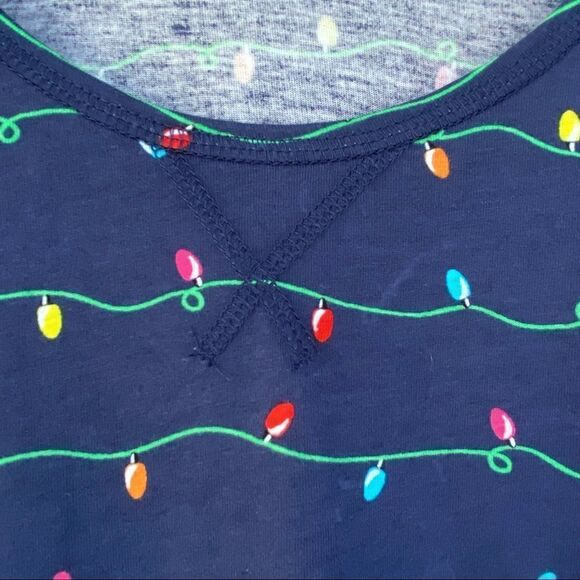 Jenni Christmas Lights Sz L Sleepwear NWT - Picture 8 of 13